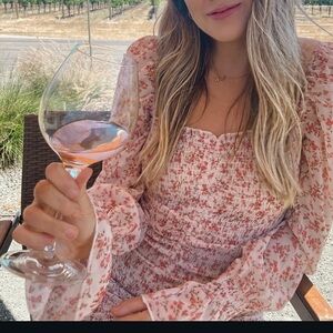 Princess Polly Pink Long Sleeve Dress